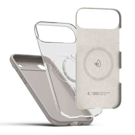 iPhone Air Tech-Protect Silicone Case - MagSafe Compatible - Grey