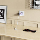 Tech-Protect 33W Wall Charger with 1x USB-A & 1x USB-C - Purple