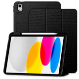 iPad 11" (2025) / 10.9" (2024 / 2022) Tech-Protect Canvas Flip Case with Pen Holder - Black
