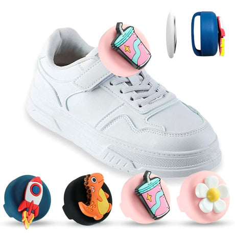 Tech-Protect AirTag Case for Kids' Shoes - 4 pcs - Multicolor