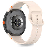 Samsung Galaxy Watch 8 / 8 Classic (40 / 44 / 46mm) Tech-Protect Silicone Strap - Starlight