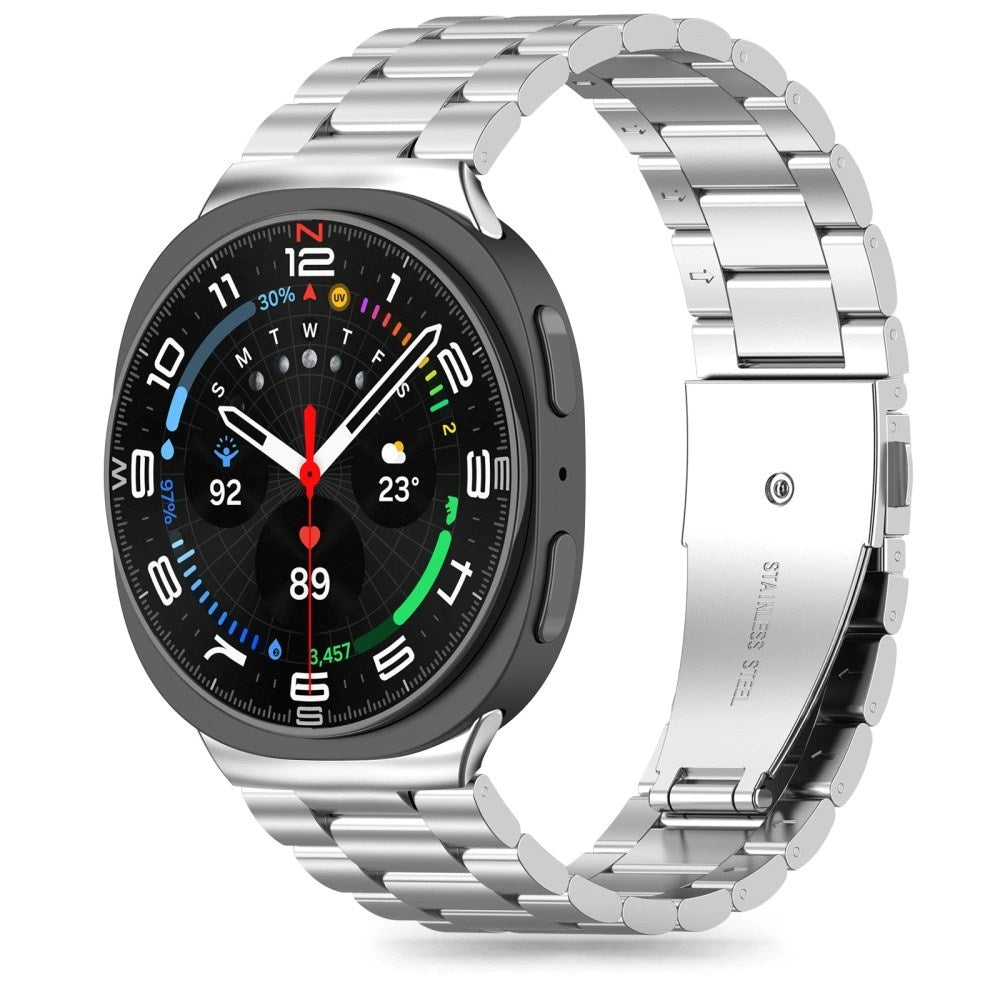 Tech-Protect Samsung Galaxy Watch 8 / 8 Classic (40 / 44 / 46mm) Stainless Steel Strap - Silver