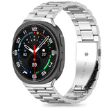 Tech-Protect Samsung Galaxy Watch 8 / 8 Classic (40 / 44 / 46mm) Stainless Steel Strap - Silver