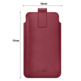 Tech-Protect Universal Phone Pouch - 17 x 10 cm - Red