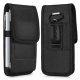 Tech-Protect Universal Nylon Phone Pouch - Dimensions (17.7 x 9.1 x 2.4 cm) - Black