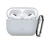 Apple AirPods Pro (3rd gen.) Tech-Protect Silicone Hook Case - Grey