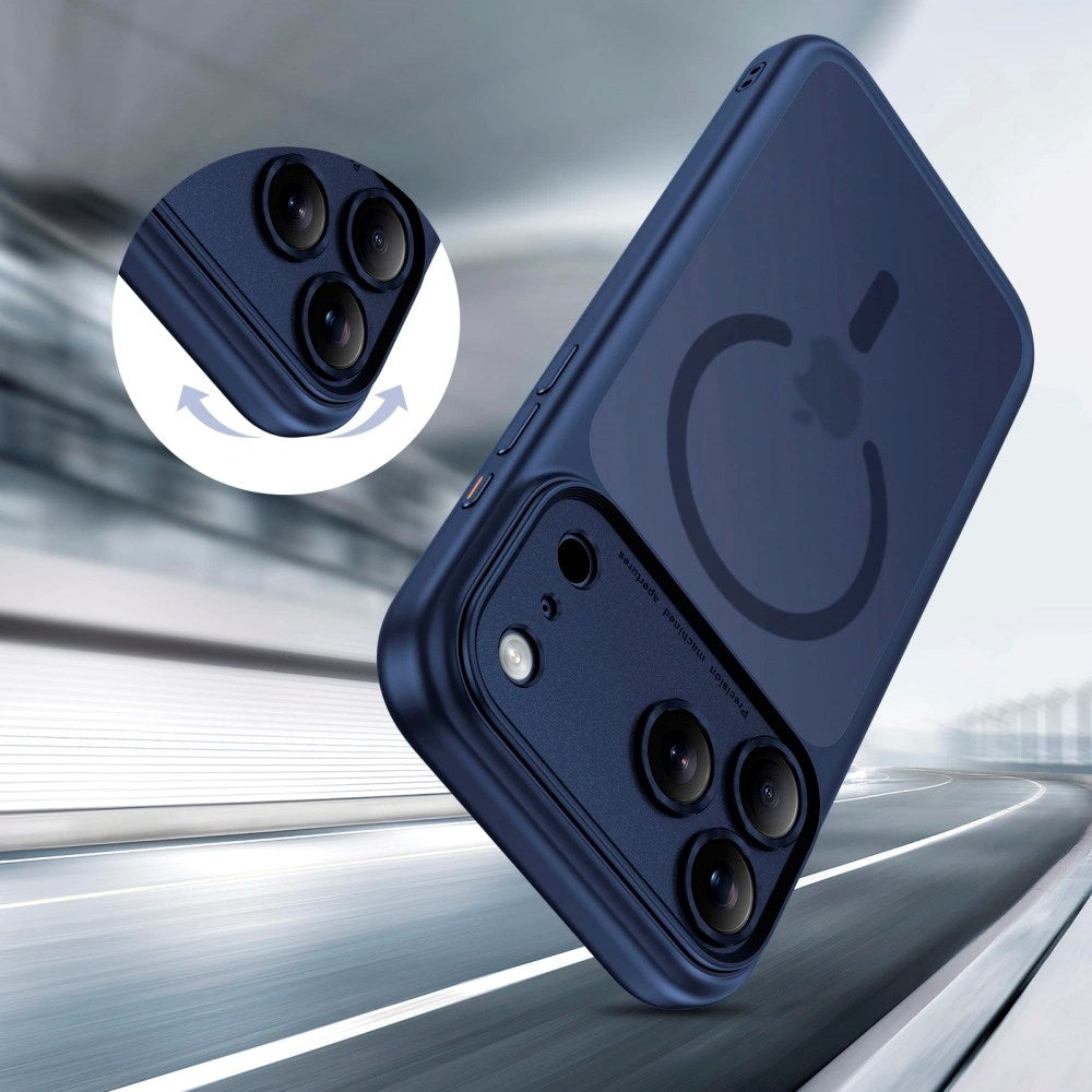 iPhone 17 Pro Max Tech-Protect Magpeak Case - MagSafe Compatible - Matte Deep Blue