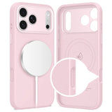 iPhone 17 Pro Tech-Protect Uniq Hybrid Case - MagSafe Compatible - Pink