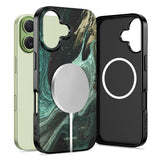 iPhone 17 Tech-Protect Lamano Case - MagSafe Compatible - Verde Aura