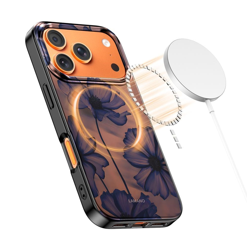 iPhone 17 Pro Tech-Protect Lamano Case - MagSafe Compatible - Velvet Night