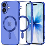 iPhone 17 Tech-Protect MagFlex Case - MagSafe Compatible - Blue / Transparent