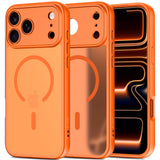 iPhone 17 Pro Max Tech-Protect BasicMag Hybrid Case - MagSafe Compatible - Matte Orange
