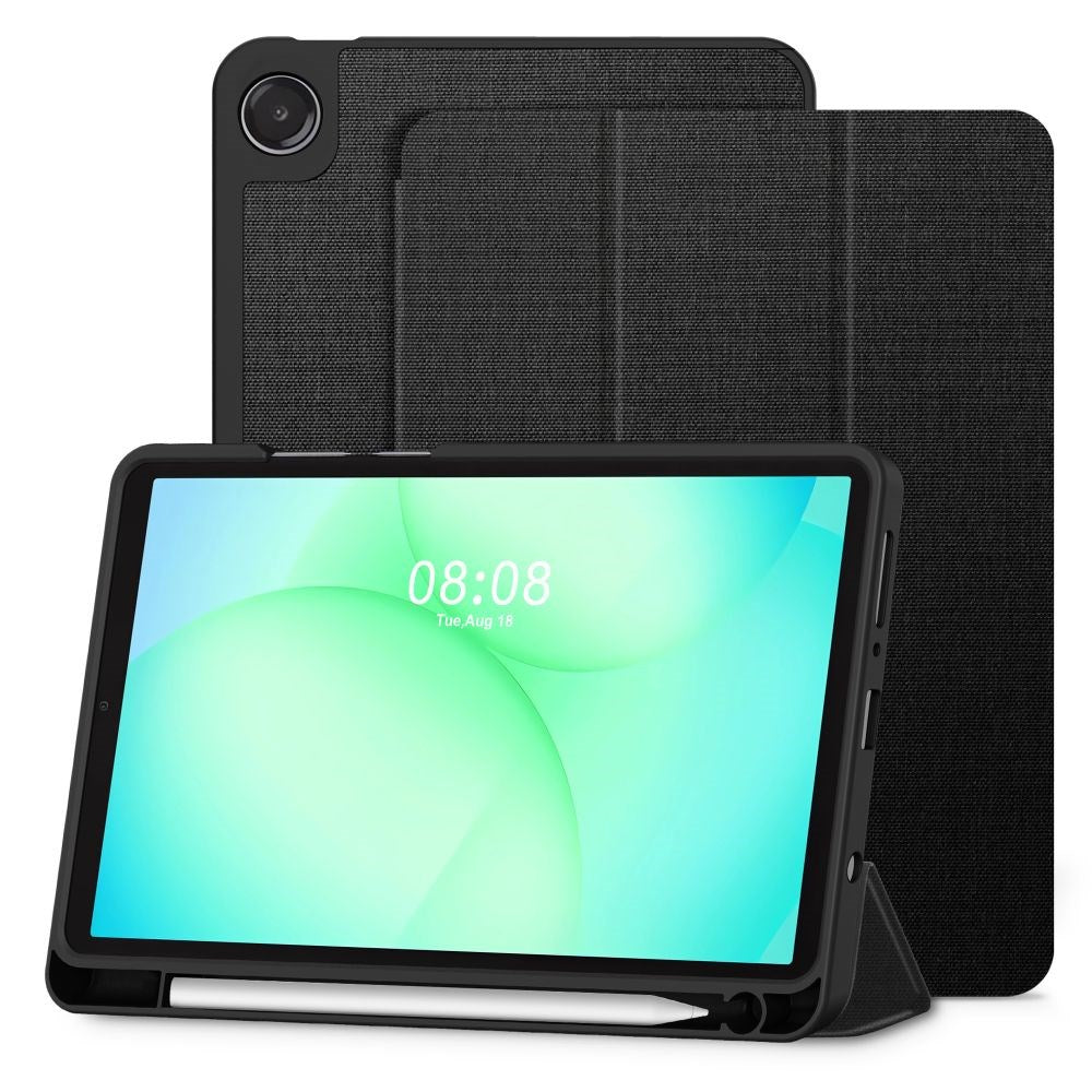 Samsung Galaxy Tab A11 / A9 Tech-Protect SC Pen Canvas Flip Case w. Stylus Holder - Black