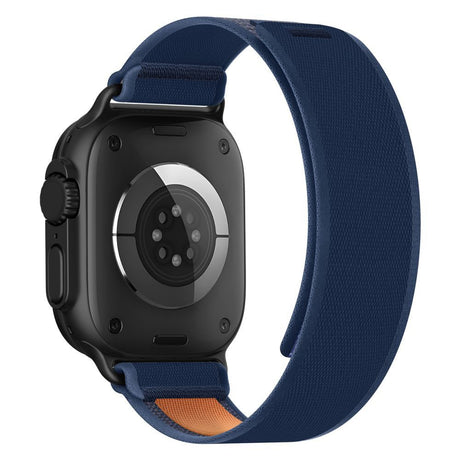 Apple Watch (44/SE/45/46/49Mm) Tech-Protect Nylon Elite Strap - Blue / Orange
