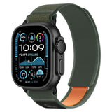Apple Watch (44/SE/45/46/49Mm) Tech-Protect Nylon Elite Strap - Green / Orange