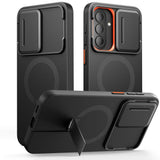 Samsung Galaxy A57 Tech-Protect Kevlar Aura Hybrid Case - MagSafe Compatible - Black