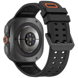 Samsung Galaxy Watch Ultra 2 / Ultra (47mm) Tech-Protect Silicone Air Watch Band - Black