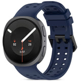 Samsung Galaxy Watch 8 / 9 / Classic (40 / 44 / 46mm) Tech-Protect Silicone Air Watch Band - Dark Blue