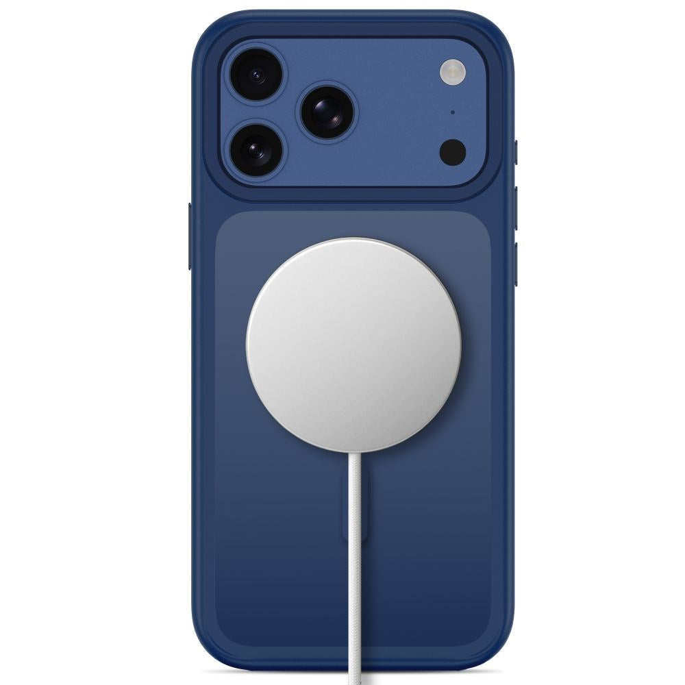 iPhone 18 Pro / 17 Pro Tech-Protect MagMat Case - MagSafe Compatible - Matte Dark Blue
