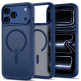 iPhone 18 Pro Max / 17 Pro Max Tech-Protect MagMat Case - MagSafe Compatible - Matte Dark Blue