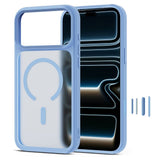 iPhone 18 Pro Max / 17 Pro Max Tech-Protect MagMat Case - MagSafe Compatible - Matte Light Blue
