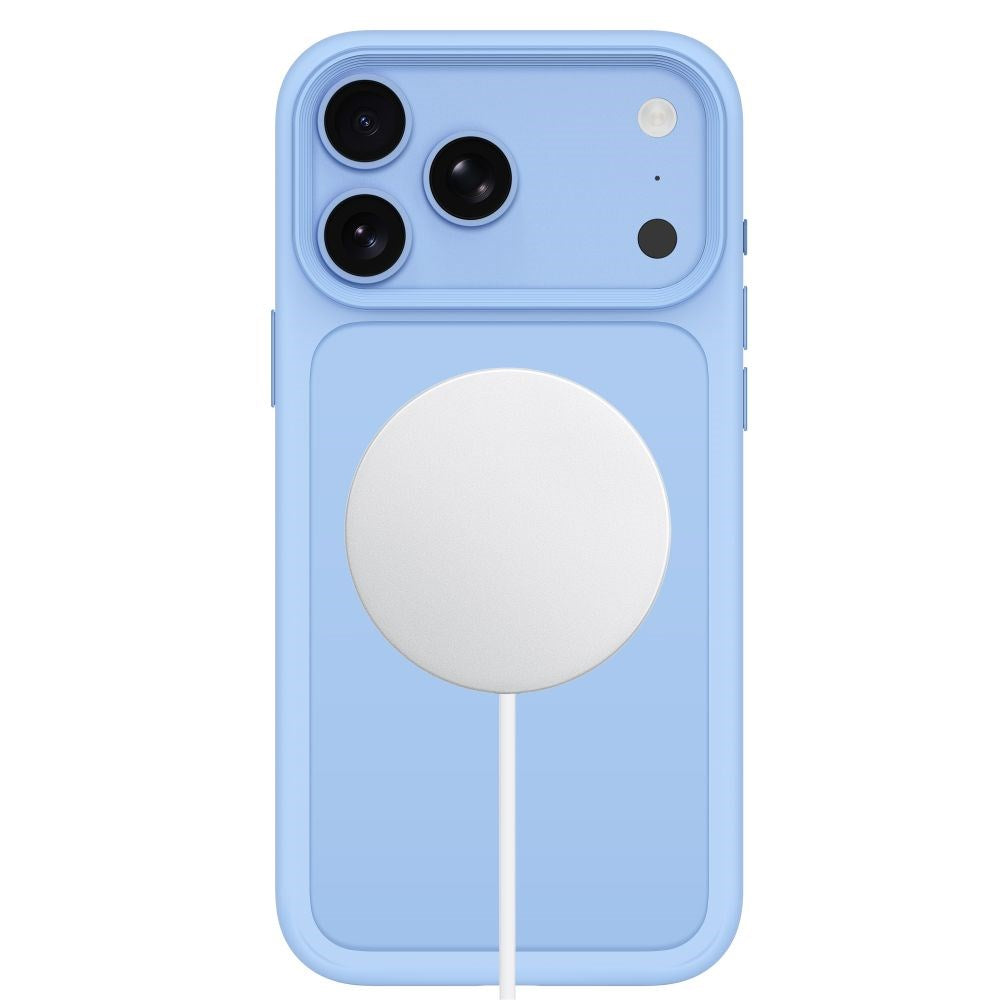iPhone 18 Pro / 17 Pro Tech-Protect MagMat Case - MagSafe Compatible - Matte Light Blue