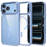iPhone 18 Pro / 17 Pro Tech-Protect MagMat Case - MagSafe Compatible - Transparent / Light Blue