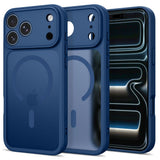 iPhone 17 Pro / 18 Pro Tech-Protect BasicMag Hybrid Case - MagSafe Compatible - Matte Dark Blue