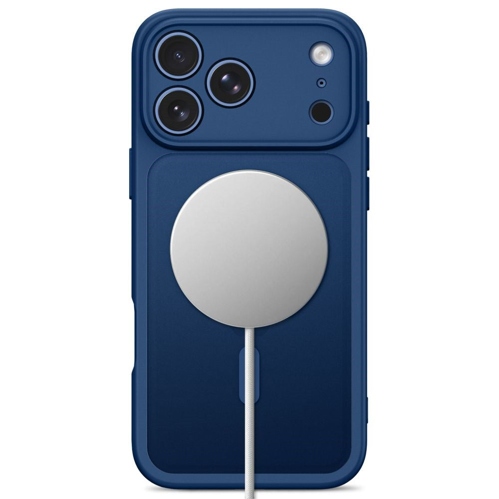 iPhone 17 Pro / 18 Pro Tech-Protect BasicMag Hybrid Case - MagSafe Compatible - Matte Dark Blue