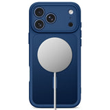 iPhone 17 Pro / 18 Pro Tech-Protect BasicMag Hybrid Case - MagSafe Compatible - Matte Dark Blue