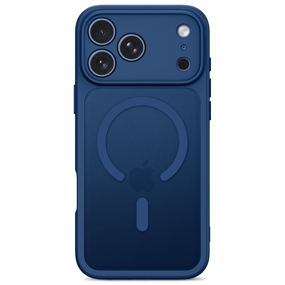 iPhone 17 Pro / 18 Pro Tech-Protect BasicMag Hybrid Case - MagSafe Compatible - Matte Dark Blue