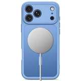 iPhone 17 Pro Max / 18 Pro Max Tech-Protect BasicMag Hybrid Case - MagSafe Compatible - Matte Light Blue