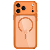 iPhone 18 Pro Max / 17 Pro Max Tech-Protect MagPeak Case - MagSafe Compatible - Orange / Transparent