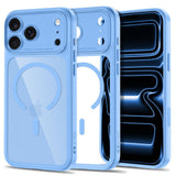 iPhone 18 Pro Max / 17 Pro Max Tech-Protect MagPeak Case - MagSafe Compatible - Light Blue / Transparent