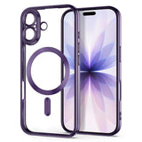 iPhone 17 Tech-Protect MagFlex Case - MagSafe Compatible - Purple / Transparent