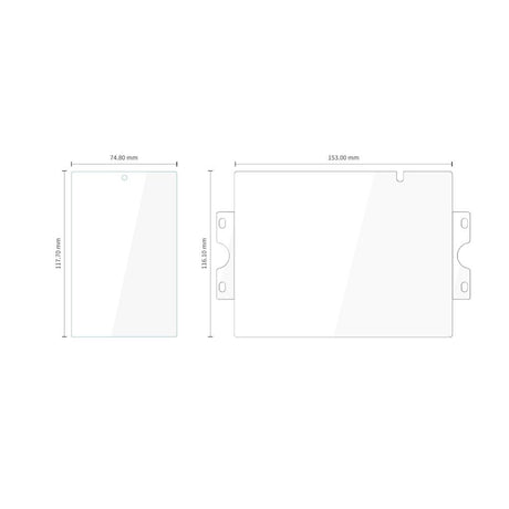 Samsung Galaxy Z Fold8 Tech-Protect Easy Set Foil & Glass Fit+ 4-in-1 Screen Protector Set - Front & Back Screens - Transparent