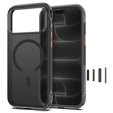 iPhone 18 Pro / 17 Pro Tech-Protect MagAir Case - MagSafe Compatible - Matte Sort
