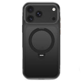 iPhone 18 Pro / 17 Pro Tech-Protect MagAir Stand Case with Kickstand - MagSafe Compatible - Matte Black