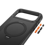 iPhone 18 Pro Max / 17 Pro Max Tech-Protect MagAir Stand Case with Kickstand - MagSafe Compatible - Matte Black