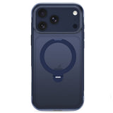 iPhone 18 Pro Max / 17 Pro Max Tech-Protect MagAir Stand Case with Kickstand - MagSafe Compatible - Matte Blue