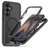 Samsung Galaxy S26 FE Tech-Protect Defense Case with Screen Protector - MagSafe Compatible - Matte Black