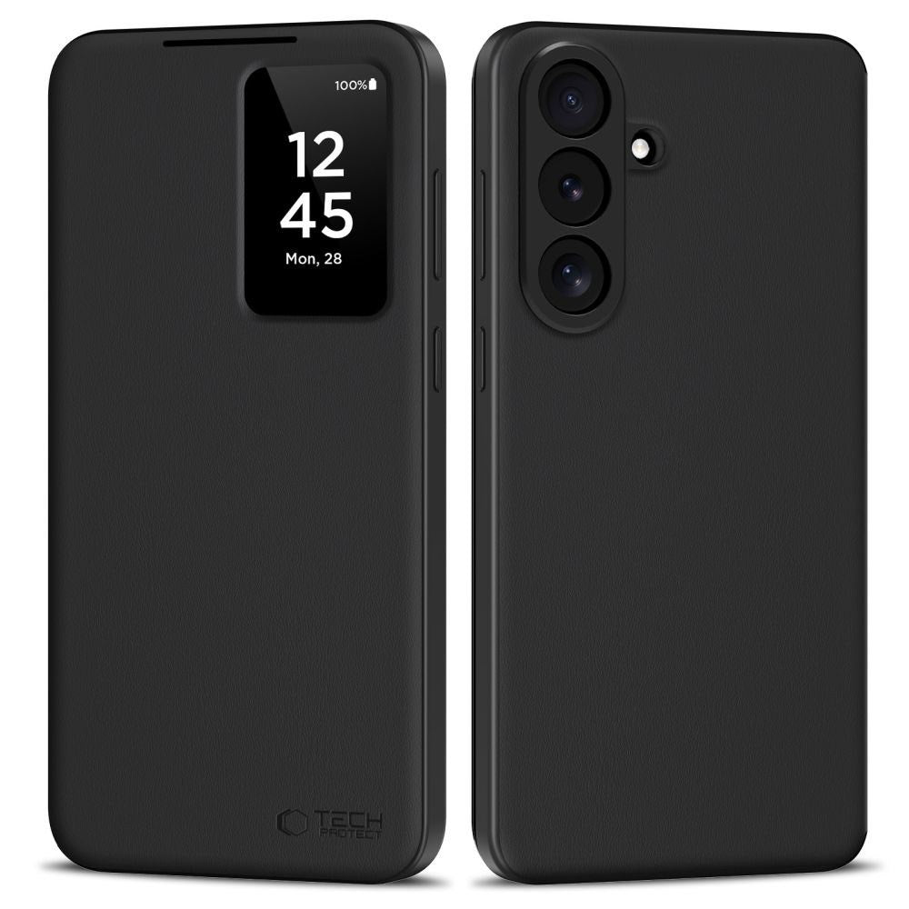 Samsung Galaxy S26 FE Tech-Protect Smart Wallet Flip Case - Black