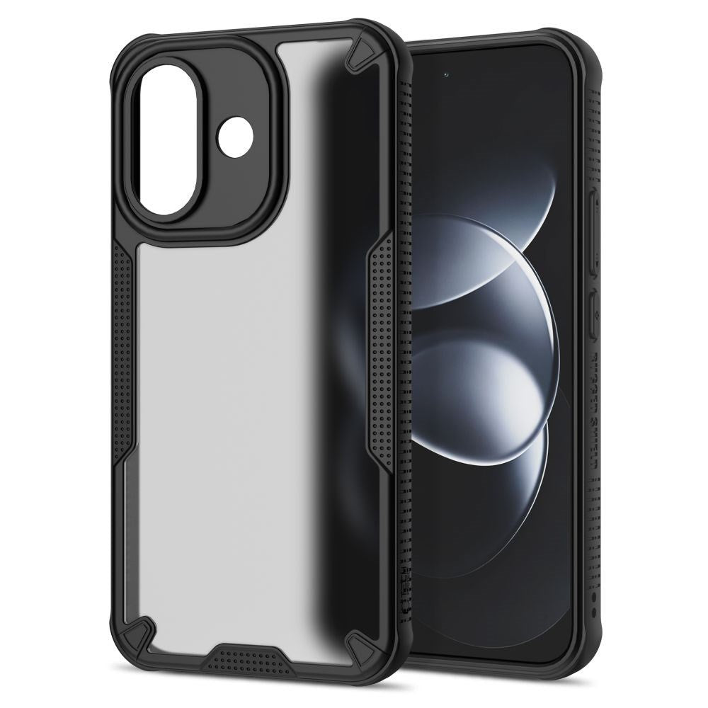 Xiaomi Redmi Note 17 Pro (5G) Tech-Protect Rugged Shield Case - Matte Black