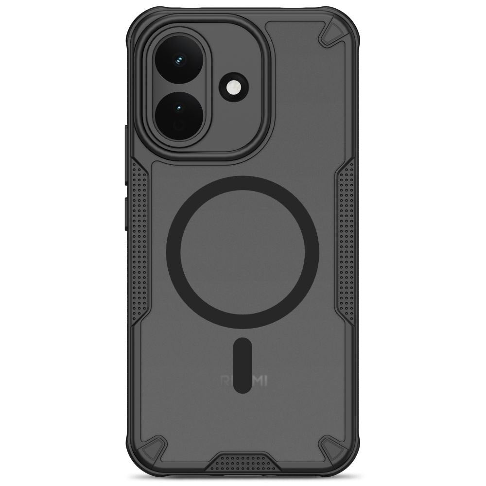 Xiaomi Redmi Note 17 Pro (5G) Tech-Protect Rugged Shield Case - MagSafe Compatible - Matte Black
