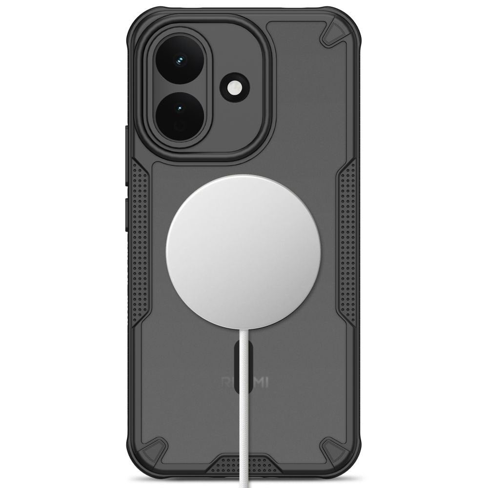 Xiaomi Redmi Note 17 Pro (5G) Tech-Protect Rugged Shield Case - MagSafe Compatible - Matte Black