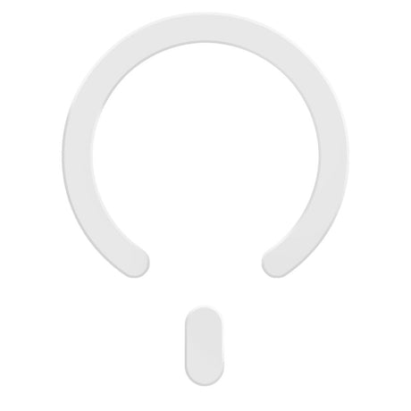 Tech-Protect Magnetic MagSafe Ring with Installation Frame – White