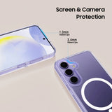 Samsung Galaxy S26+ (Plus) Tech-Protect Flexair Hybrid Case - MagSafe Compatible - Transparent
