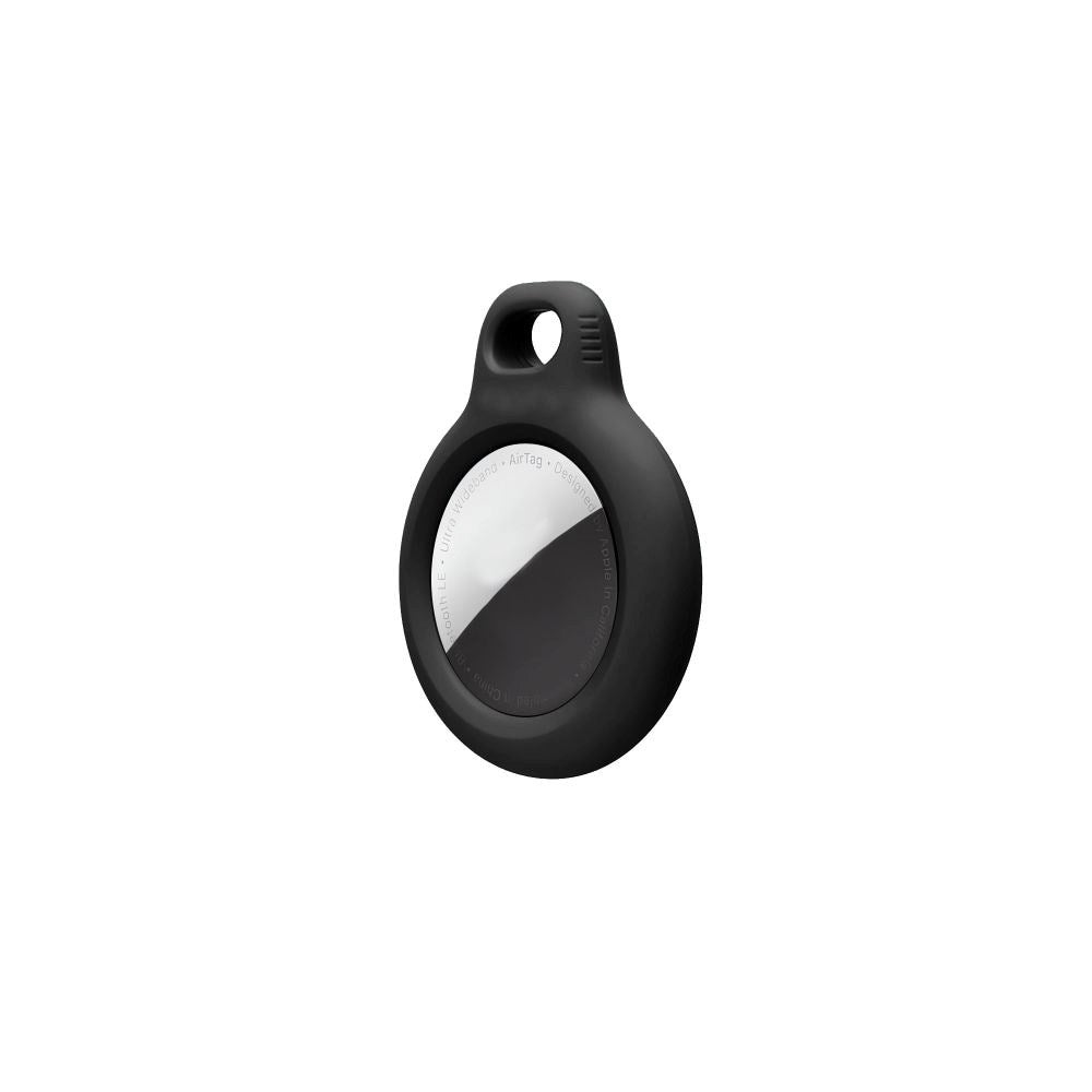 Tech-Protect Apple Airtag Rough Chain Holder with String - 2 pcs. - Black