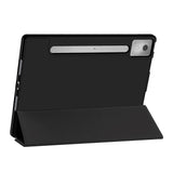 Lenovo IdeaTab Pro Tech-Protect Silicone Flip Case with Stand Function & Pen Holder - Black