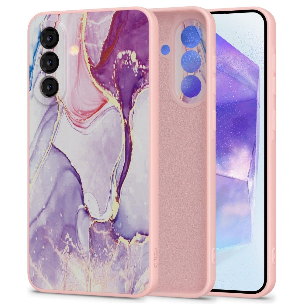 Samsung Galaxy A56 (5G) Tech-Protect Icon Case - Colorful Marble